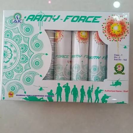 7UP Multi Colour / Army Force (5 pcs)